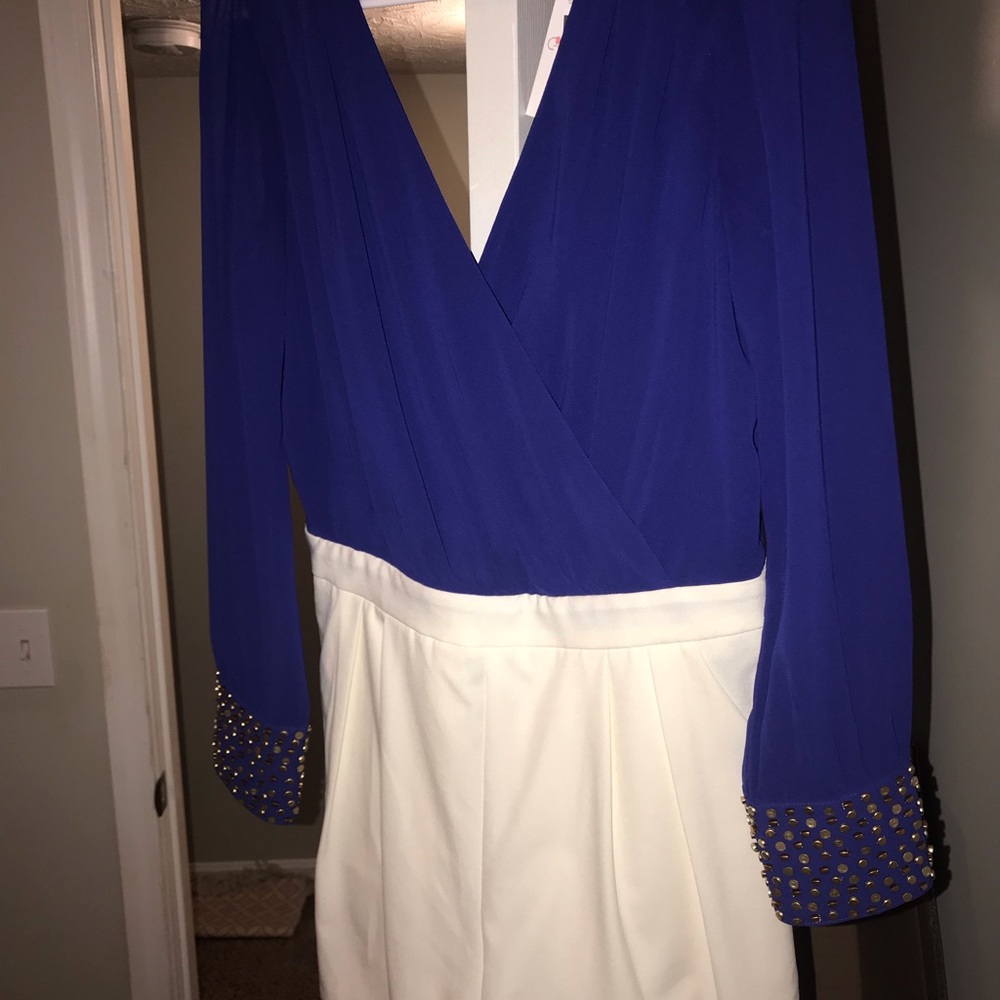 Blue Depri Romper